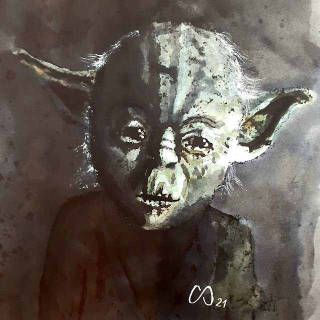 Portrait de Maître Yoda -  Où l'Amour peut mener
