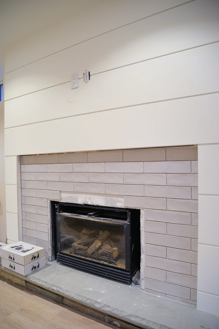 tile installation, the tile shop, fireplace tile