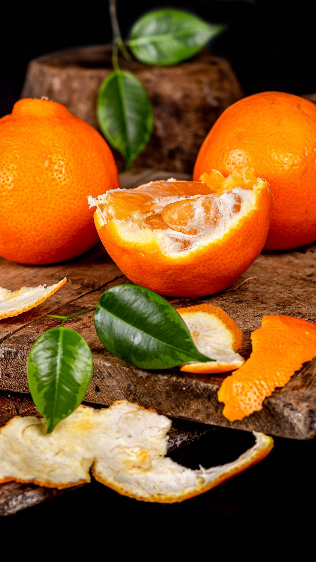 Wallpaper Tangerine, Orange, Fruit, Citrus