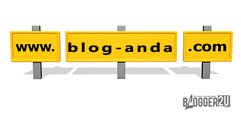 cara mudah pasang domain di blogspot