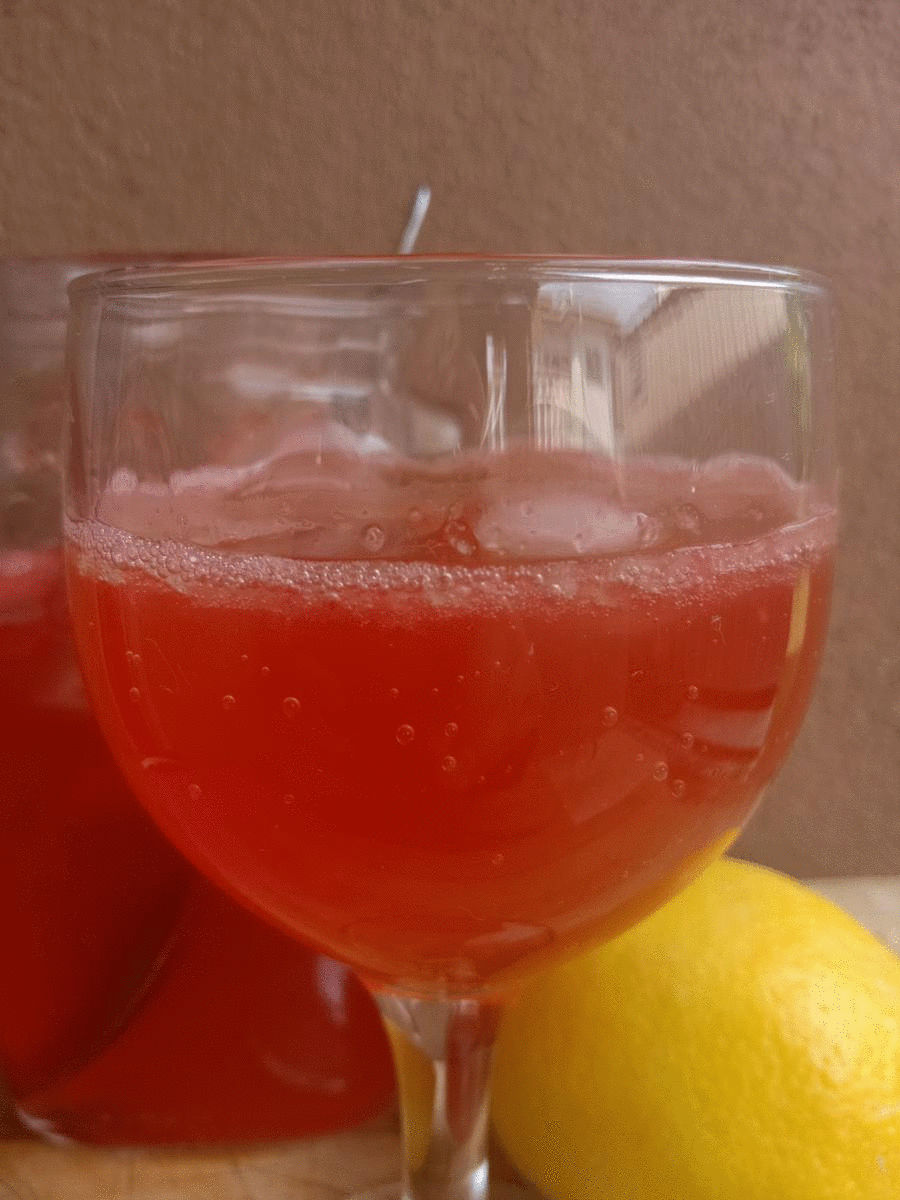 5214 Sweet Quenches Red Sparkling Lemonade Mocktail