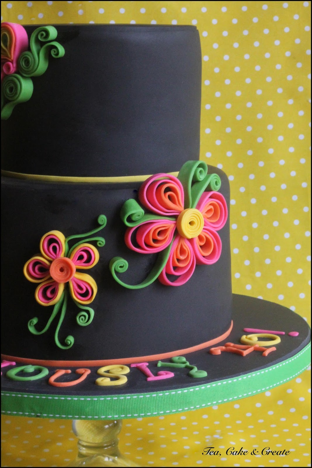 Tea, Cake & Create Quilled Fondant