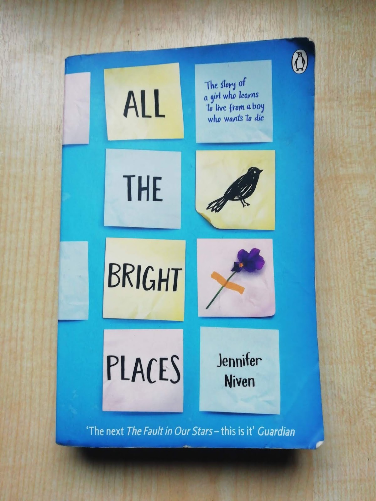book review of all the bright places
