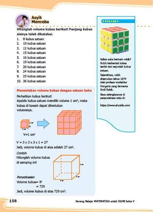 Kunci Jawaban Buku Senang Belajar Matematika Kelas 5 Kurikulum 2013 Revisi 2018 Halaman 157 158 159 Kunci Soal Matematika