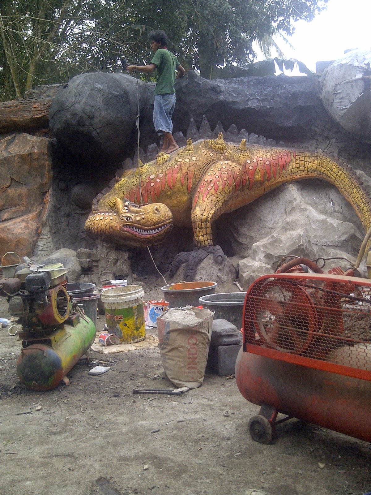 tukang taman jakarta,patung waterboom,lukis dinding,tukang ...