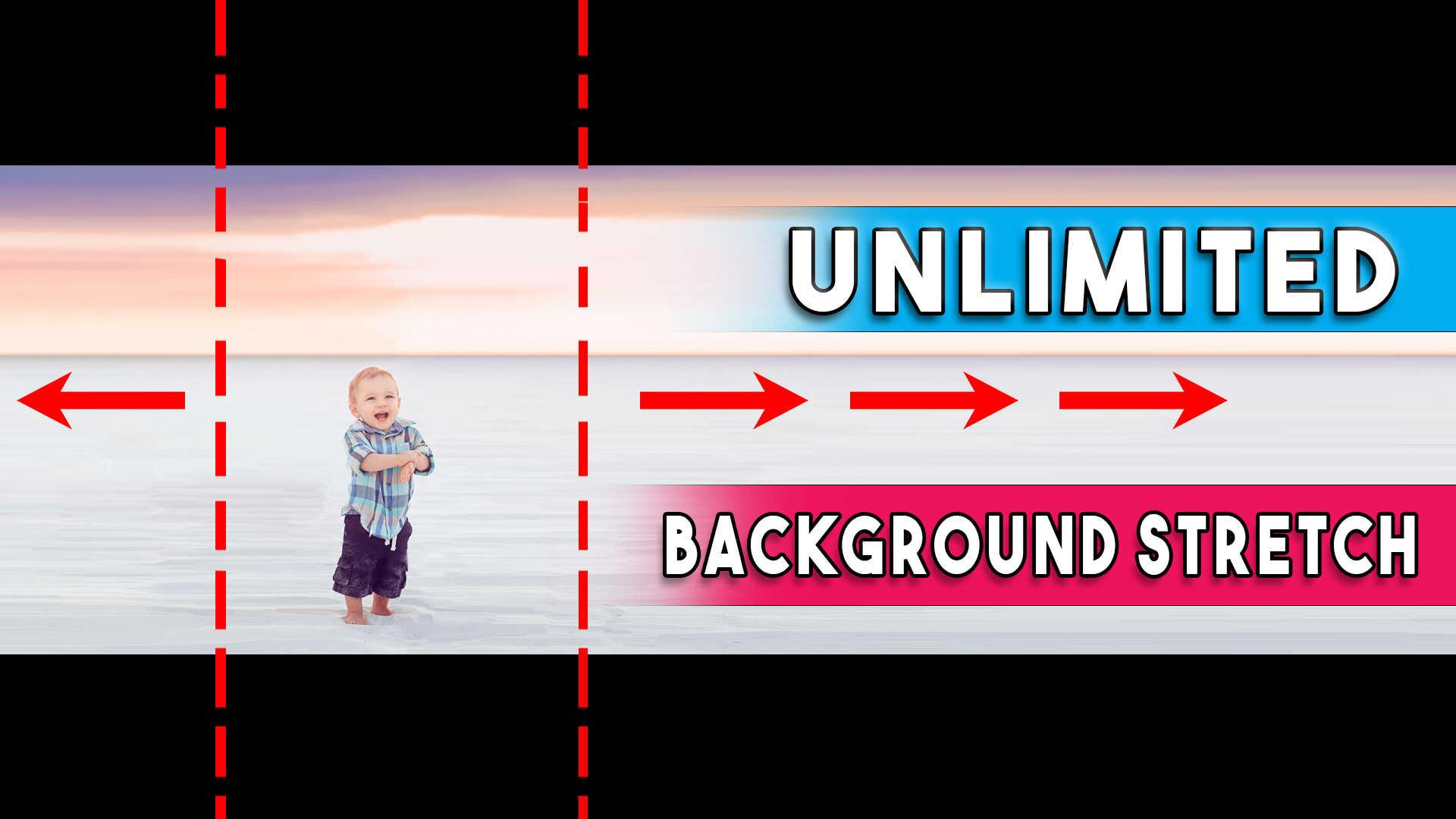 Unlimited Background Stretching in