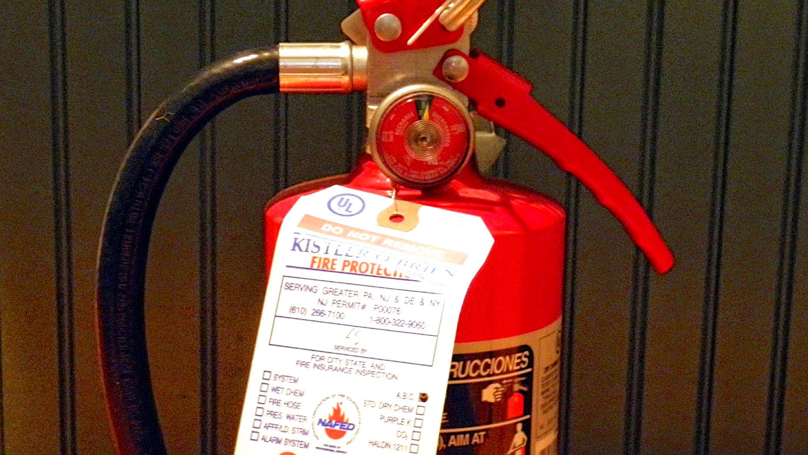 Charge Fire Extinguisher Fire Choices