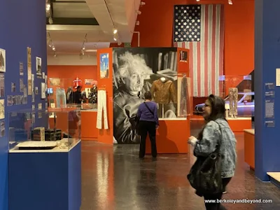 overview of Levi Strauss: A History of American Style show at The Contemporary Jewish Museum in San Francisco, California