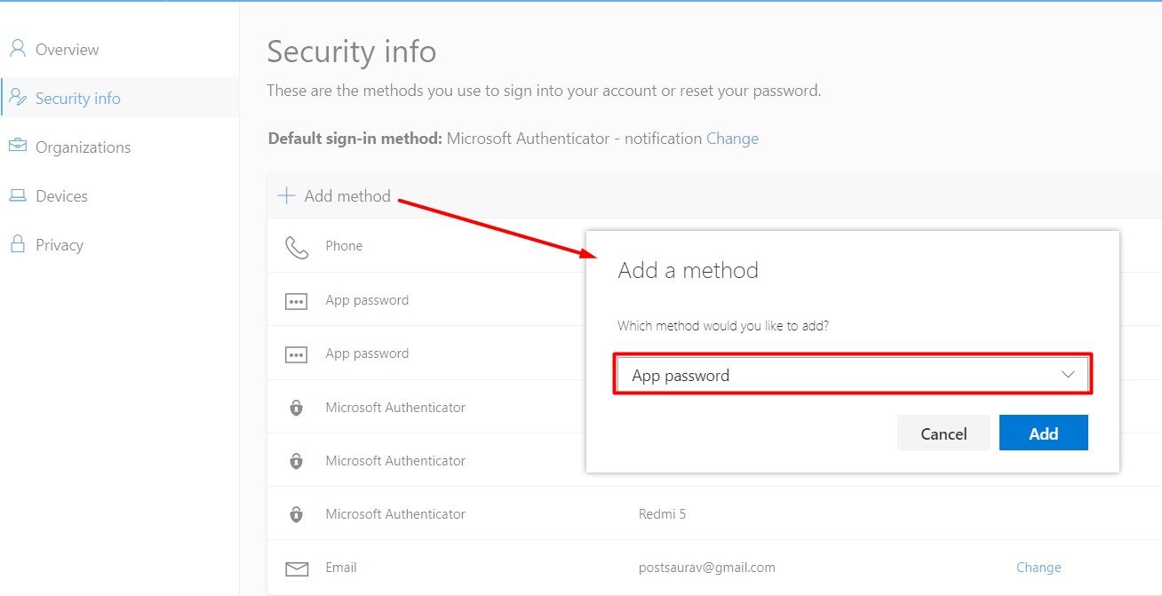 Msdyn365bc smtp with multi factor authentication 