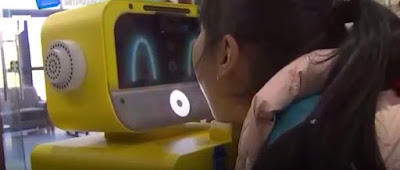 robot detección de salud niños en china