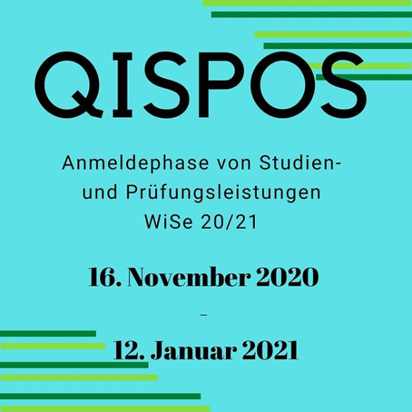 Qispos Anmeldephase beginnt!