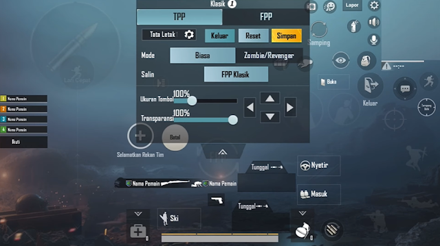 settingan pubg 3 jari terbaik kode layout pubg 3 jari terbaru