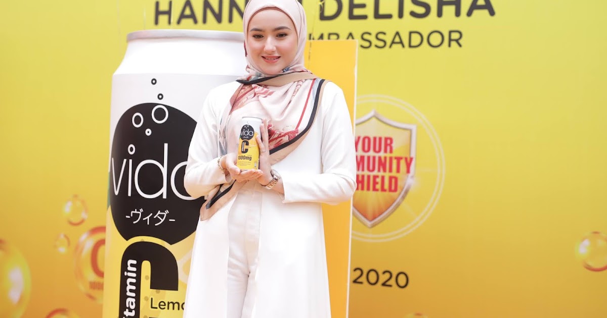 Vida Vitamin C Memperkenalkan Hannah Delisha Sebagai Duta Jenama Vida C