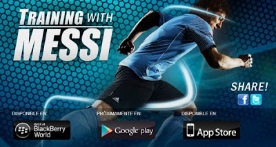 Training with Messi es el nuevo videojuego de fútbol de Lionel Messi hecho por Rock N' Roll Games