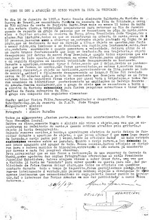 Declaración oficial de Almiro Baraúna sobre el avistamiento OVNI de la isla de Trinidad
