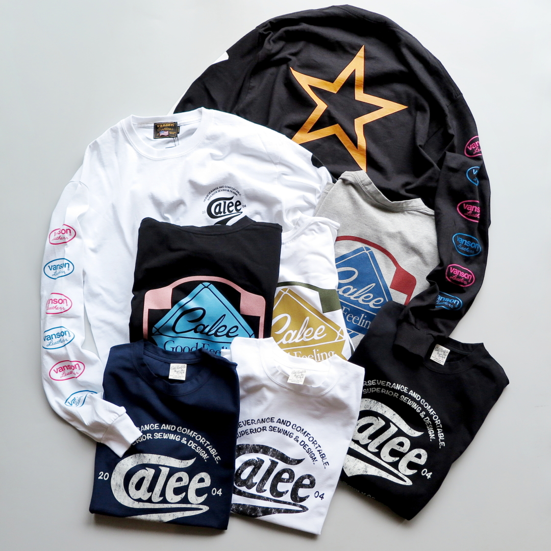 CALEE/キャリー】2018AW COLLECTIONスタート！VANSONコラボのロンTと