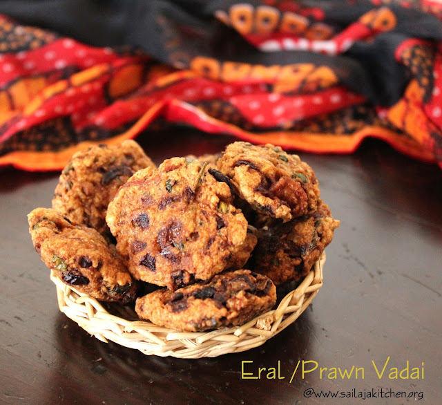 images of Prawn Vadai / Eral Vadai / Shrimp Patty