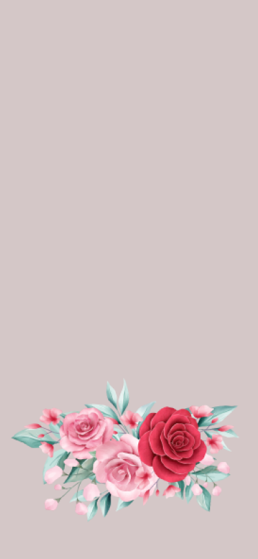 floral aesthetic wallpaper and background for iPhone