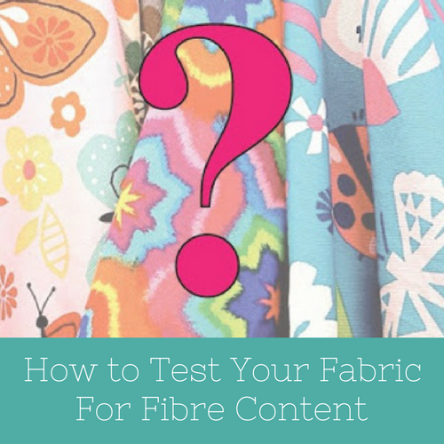 Cut, Stitch + Piece Quilt Designs Identify fabric fibre content in ONE