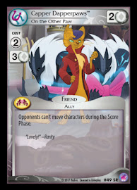 My Little Pony Capper Dapperpaws, On the Other Paw Seaquestria and Beyond CCG Card