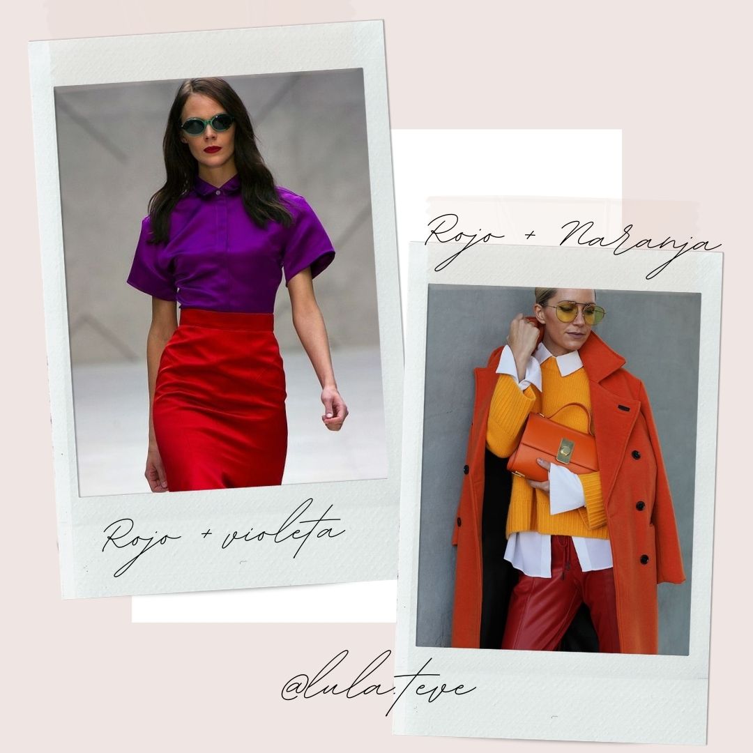 IDEAS PARA COMBINAR ROJO