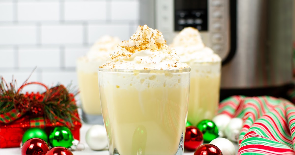 Instant Pot Eggnog What's Cookin, Chicago