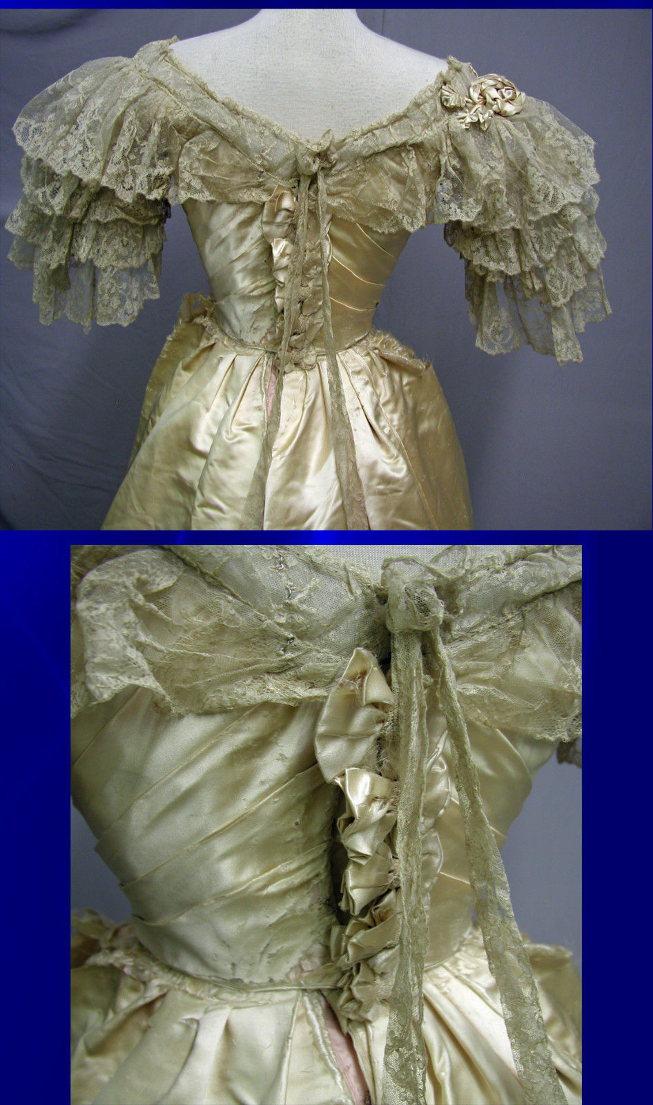 All The Pretty Dresses: Late Victorian Ribbonwork Gown
