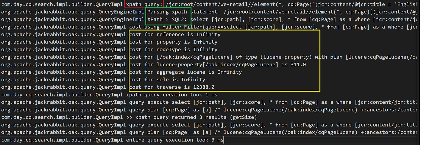 Need for Query and Index in AEM
