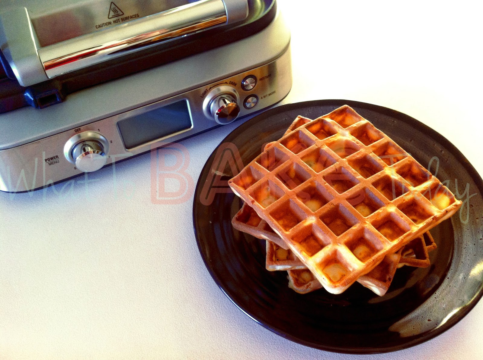 What To Bake Today the Smart Waffle by Breville