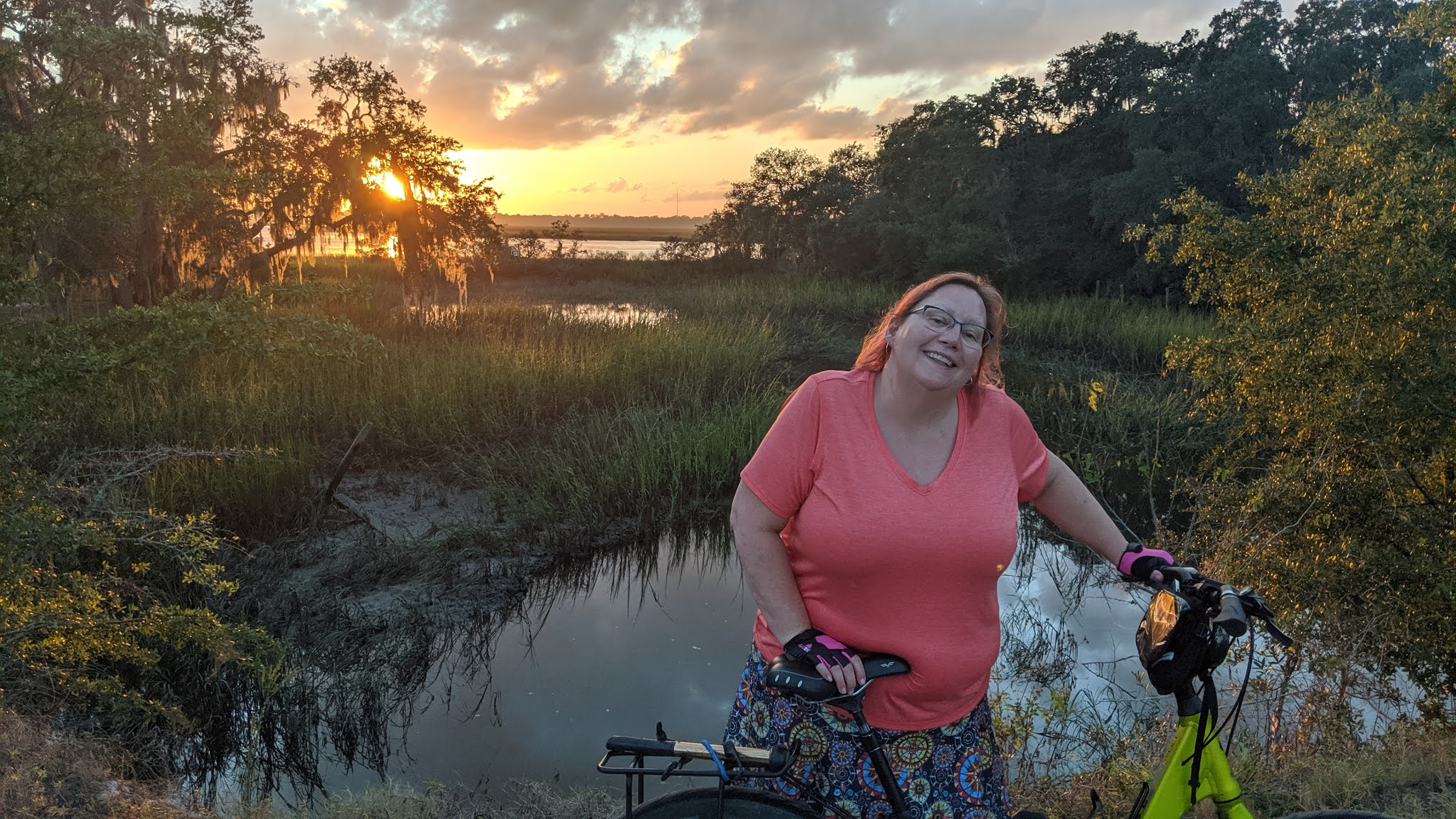 Bikes, Boots, & Boats Biking the Spanish Moss Trail, Beaufort SC