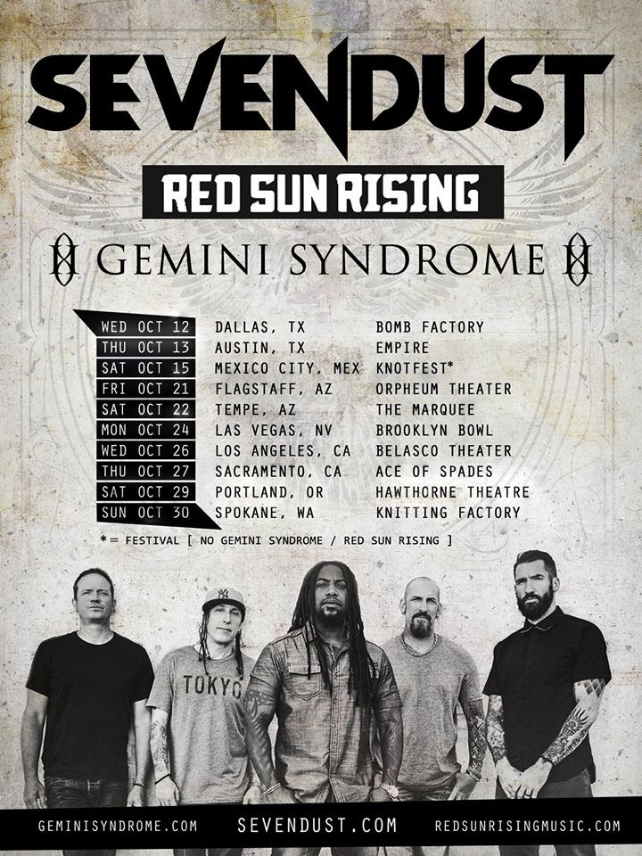 gemini syndrome tour dates