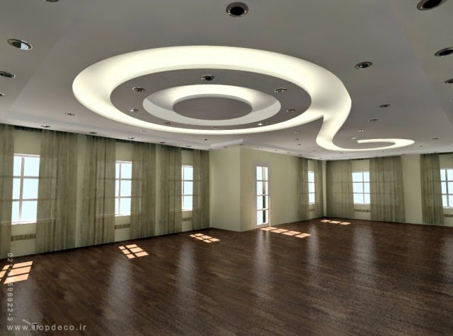 Modern false ceiling with led lighting system home and ... Fall ceiling designs for bedroom