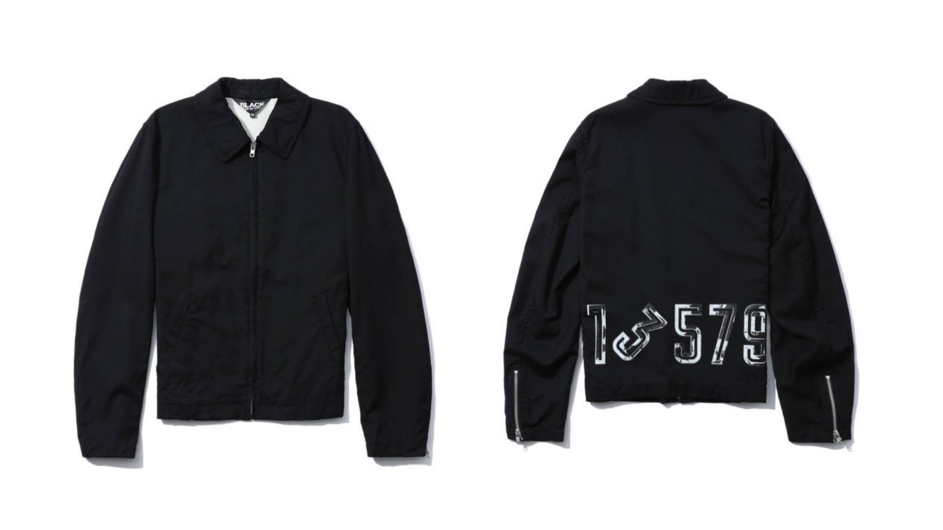 BLACK COMME DES GARÇONS Numbered jacket