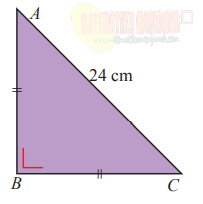 Suatu segitiga siku-siku memiliki panjang hipotenusa 17 cm dan panjang salah satu sisi tegaknya adal