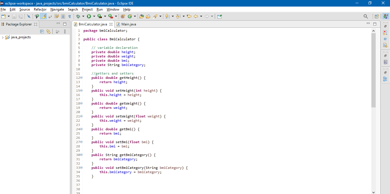Post 5 Build BMI Calculator using Java