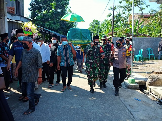 Danramil 12/Mranggen Pimpin Takziyah Orangtua Sertu Abdul Latif, Salah Satu Anggota Koramil