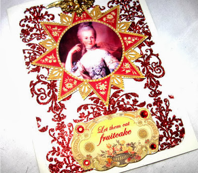 Holiday Marie Antoinette Cards