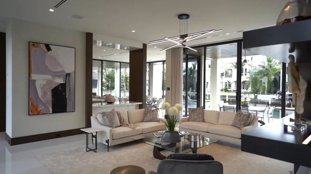 50 Interior Photos vs. 160 W Key Palm Rd, Boca Raton, FL Ultra Luxury Modern Mansion Tour