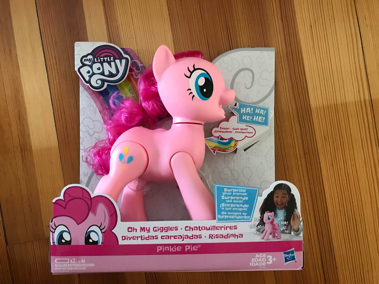 Hasbro Brinquedo My Little Pony Pinkie Pie Risadinhas