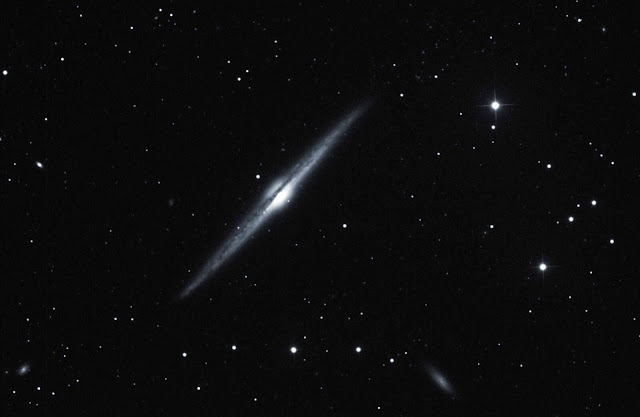 NGC 4565 - Spiral Galaxy in Coma Berenices imaged by Michael Petrasko - 300-second exposure.