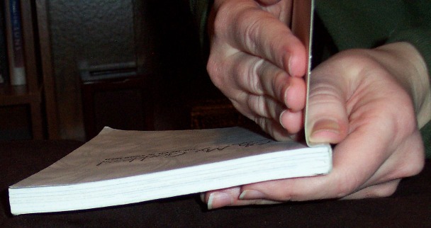 Dusted Glen: How To Properly Fold a Paperback