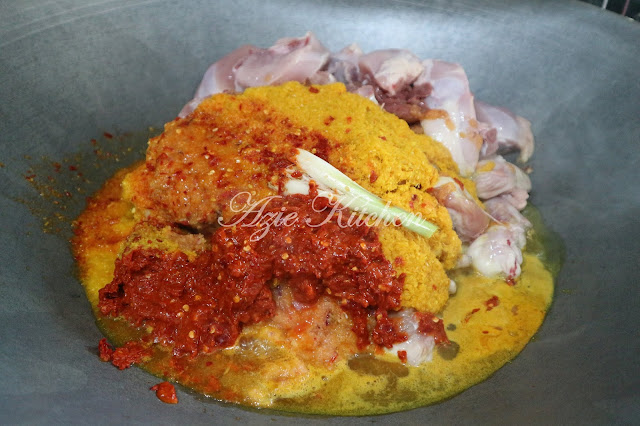 Rendang Pedas Ayam Gerenti Sedap