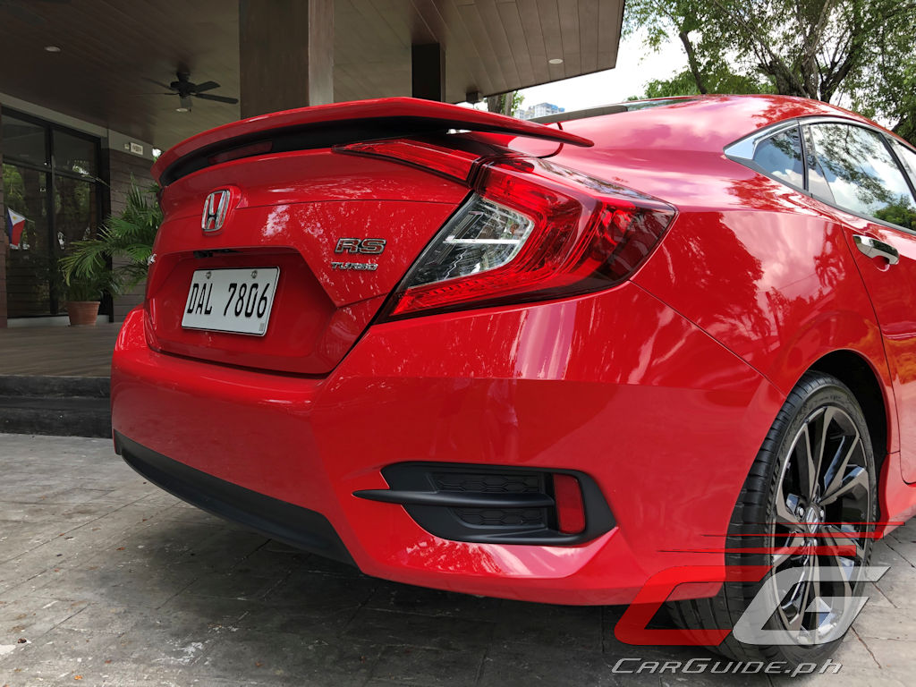 Review 2019 Honda Civic Rs Turbo Carguide Ph Philippine