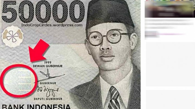 Jika Diperhatikan, Ada Objek Tersembunyi di Tiap Uang Kertas Rupiah. Berikut Penjelasanya!