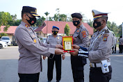 Berhasil Ungkap Kasus 15 Kg Sabu, Puluhan Personel Polres Aceh Utara Dapat Penghargaan 