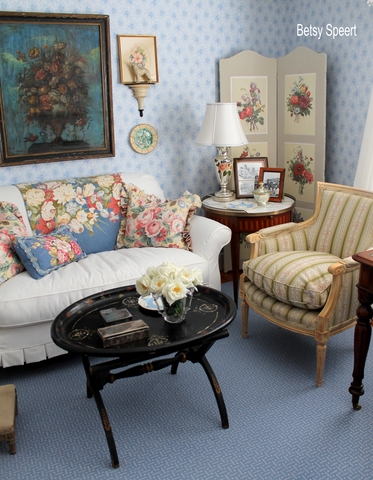 Betsy Speert's Blog: Cottage Sitting Room