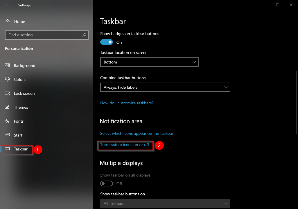 2 Ways To Restore Missing Battery Icon On Windows 1110 Taskbar