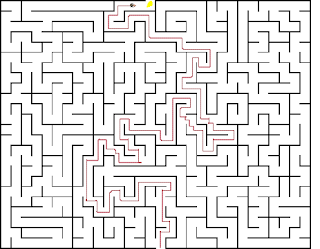The Wonderful 1237 Maze Escape Scott Walker solution map 3 middle path