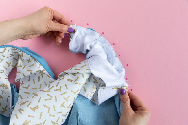 How to sew an all-in-one facing on a sleeveless garment - Tilly and the Buttons