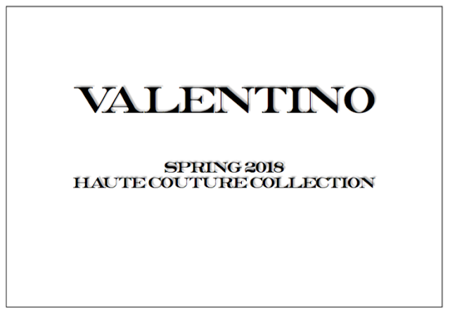 VALENTINO HAUTE COUTURE: PART II